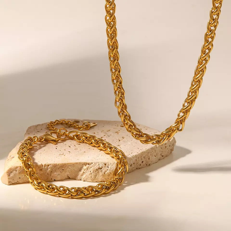 Braided Chain Necklace