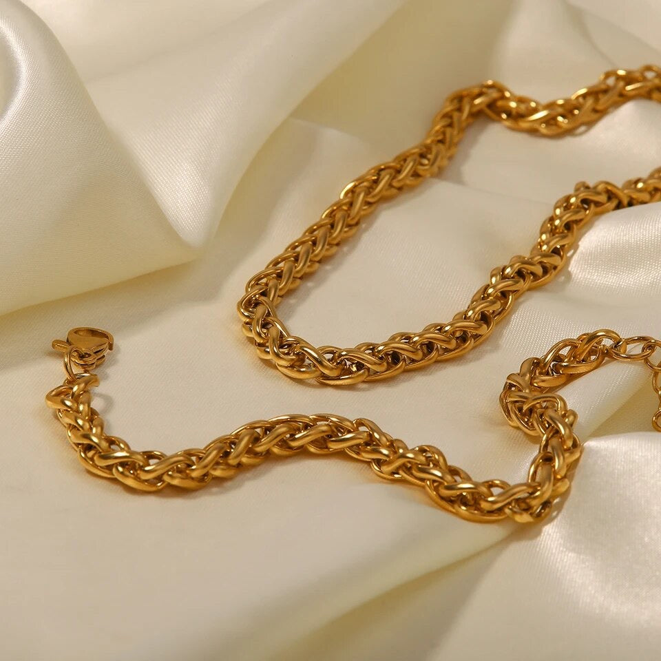 Braided Chain Necklace