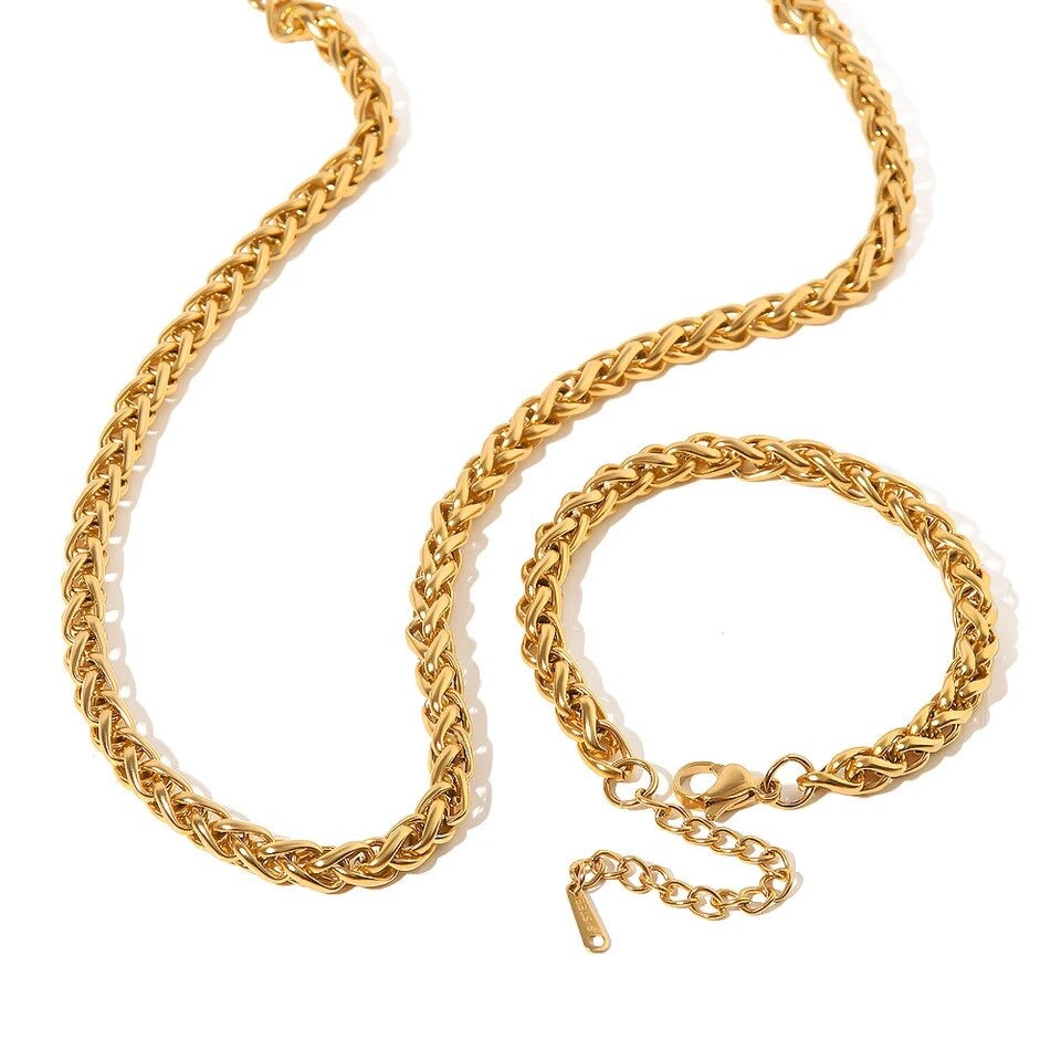 Braided Chain Necklace